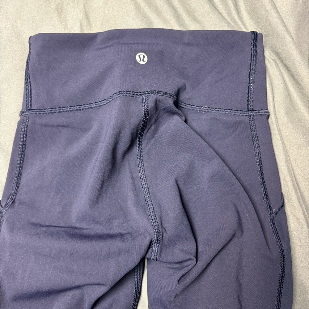 Lululemon navy leggings size 2